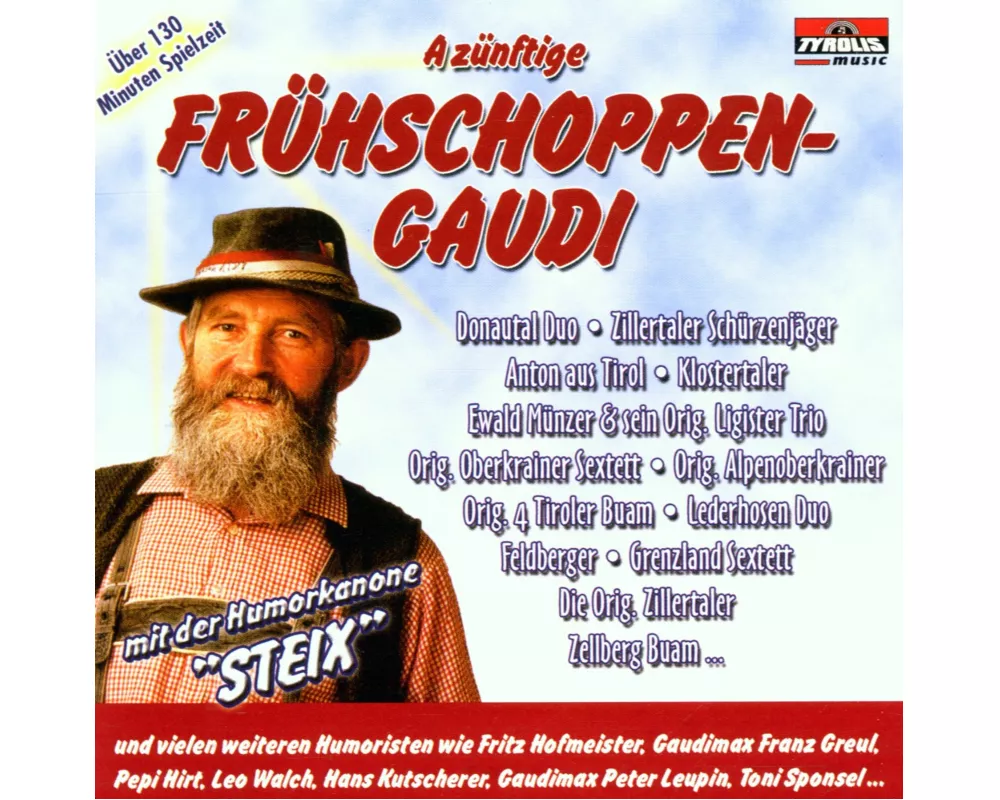 A zünftige Frühschoppen-Gaudi