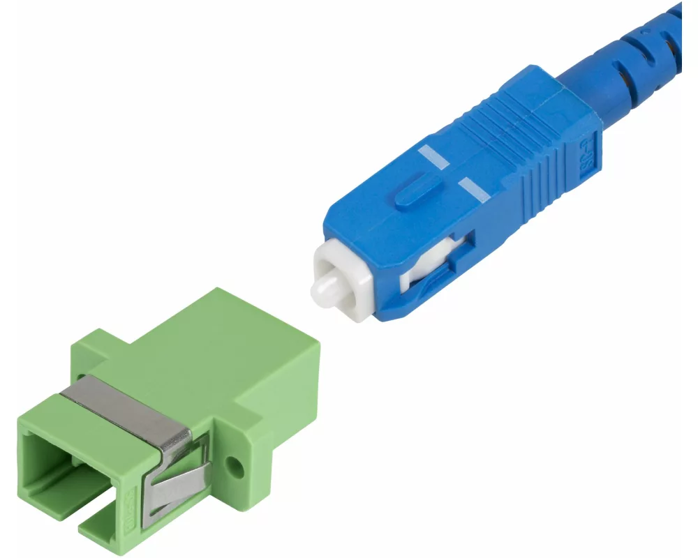 StarTech.com SIMPLEXSCAPCF fibre optic adapter SC 10 Stück(e) Grün