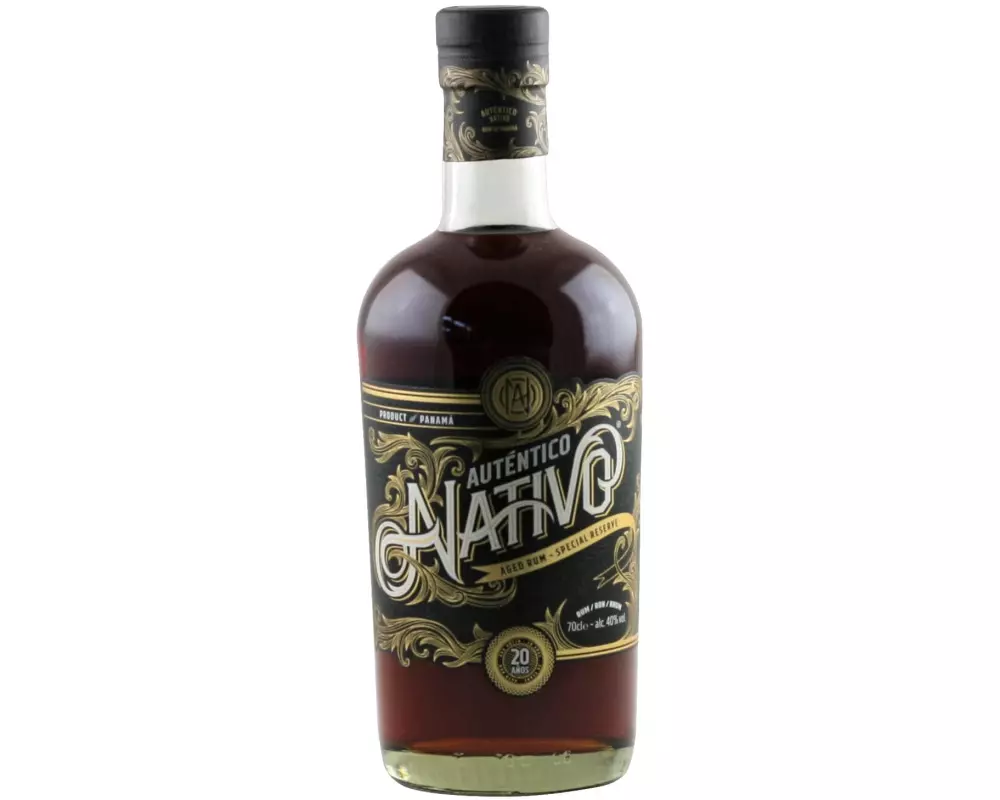 Concorcio Licorero Nacional Rum Nativo Autentico 20 Jahre 0.7 l