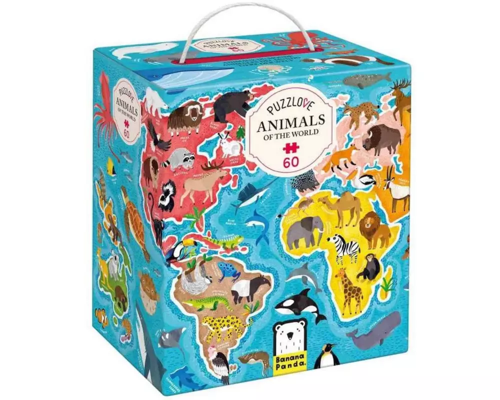 Banana Panda Puzzle Puzzlove Animals Of the World