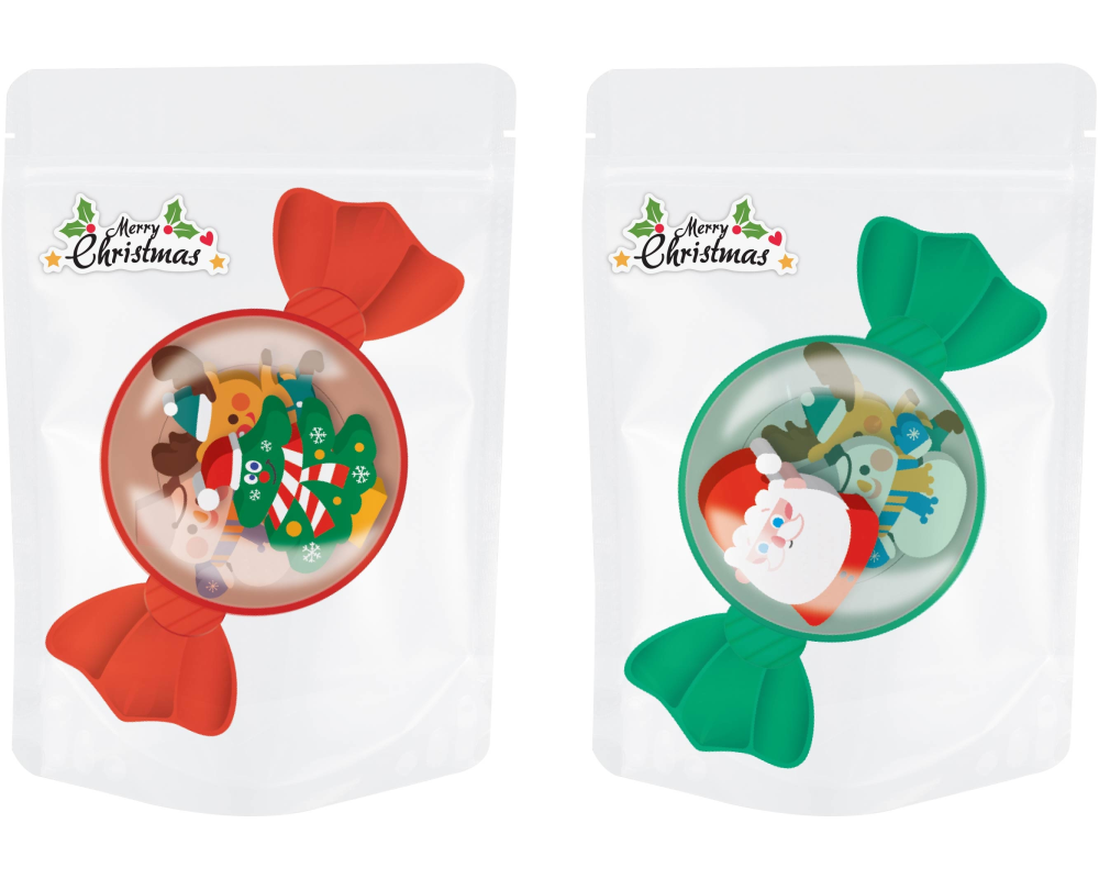 ROOST Radiergummi X-mas XE-004 4-er 4 ass.