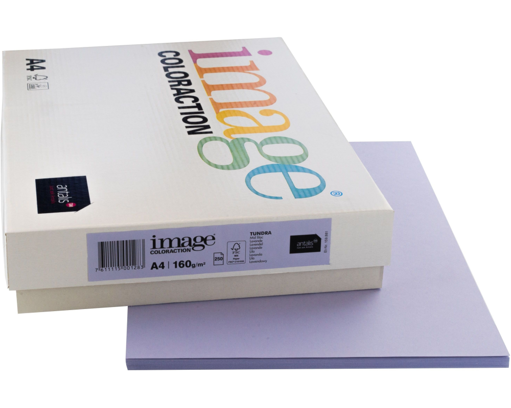 IMAGE COLORACTION Kopierpapier Tundra A4 266740 160g lavendel 250 Blatt