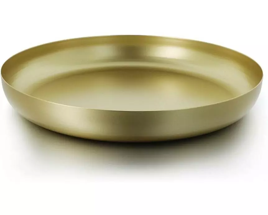 balthasar Kerzenteller rund 30.7 x 4 cm 1 Stück, Gold
