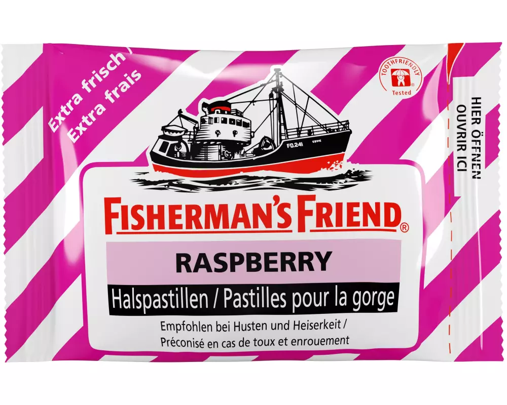 Fisherman's Bonbons Raspberry 25 g