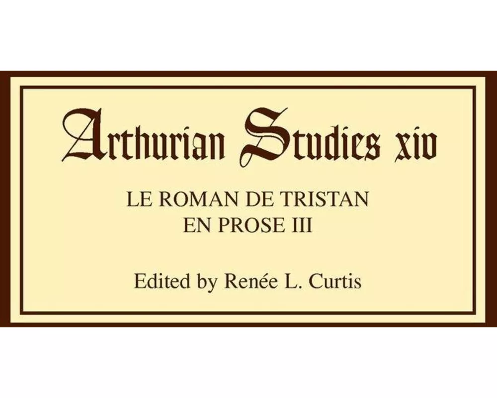 Le Roman de Tristan en prose III