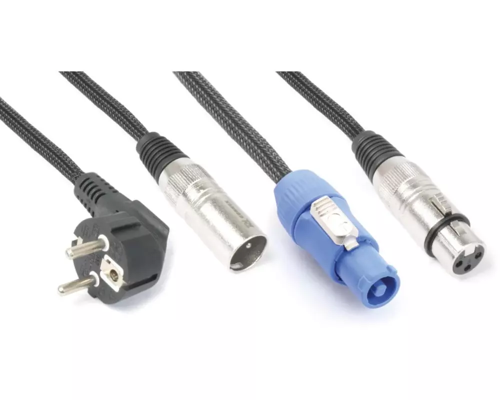 PD Connex CX08-15 XLR 3 Pole, male - XLR 3 Pole, female 15 m