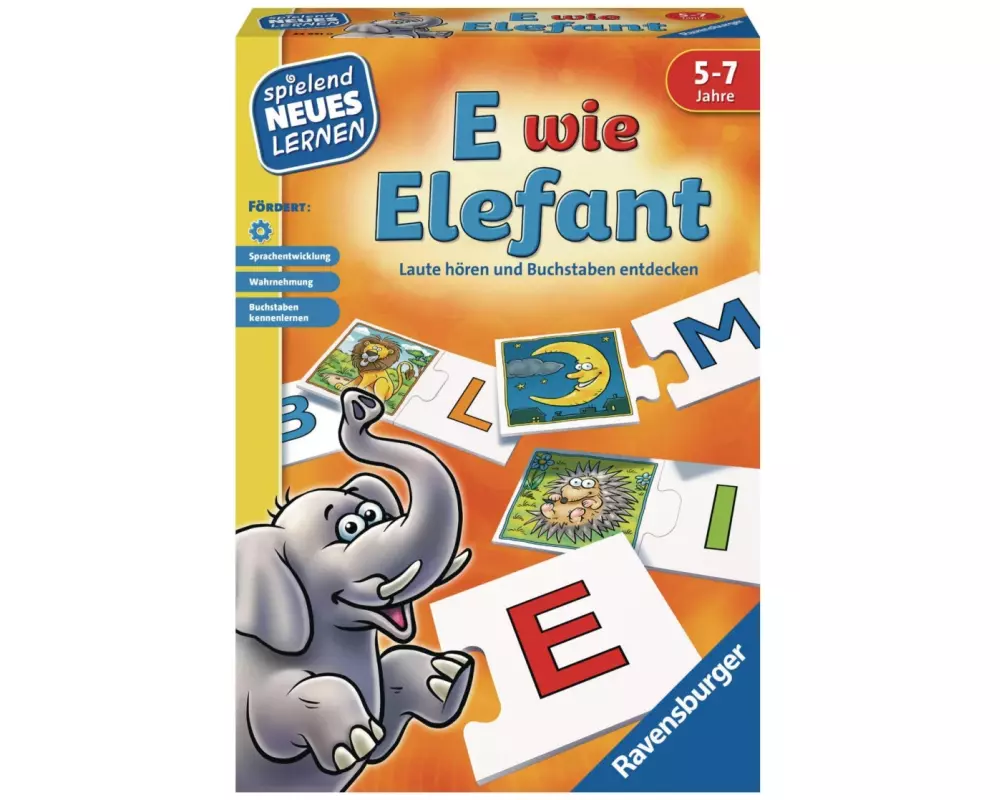 Ravensburger Kinderspiel E wie Elefant