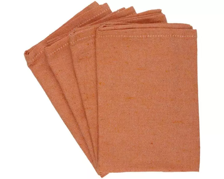Arti Casa Servietten 35 x 35 cm, Orange