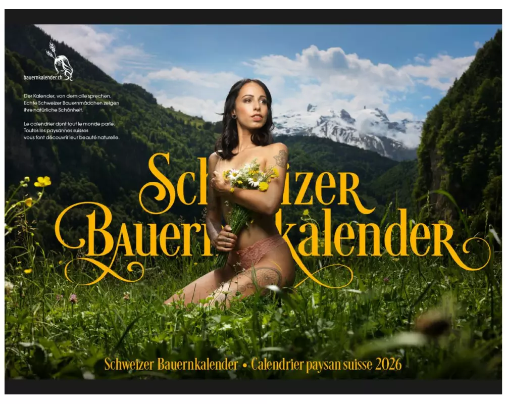 Calendaria Schweizer Bauernkalender Girls 2026