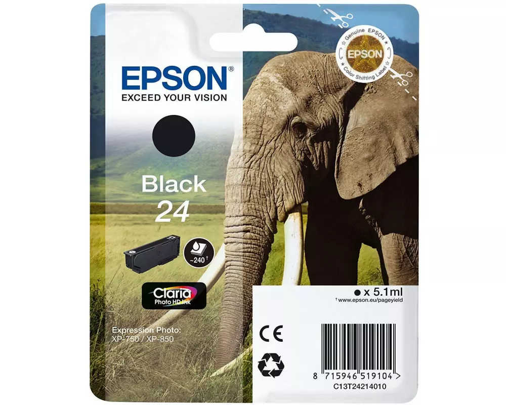 Epson Tinte T24214012 Black