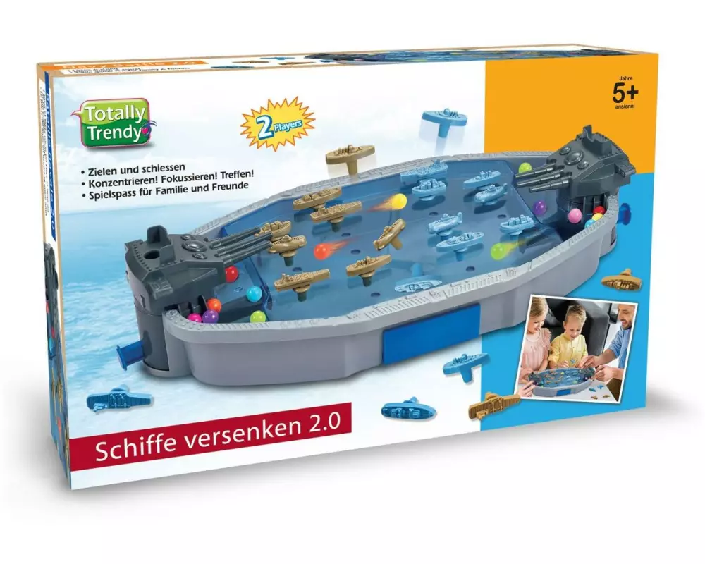 Totally Familienspiel Trendy Schiffe versenken 2.0