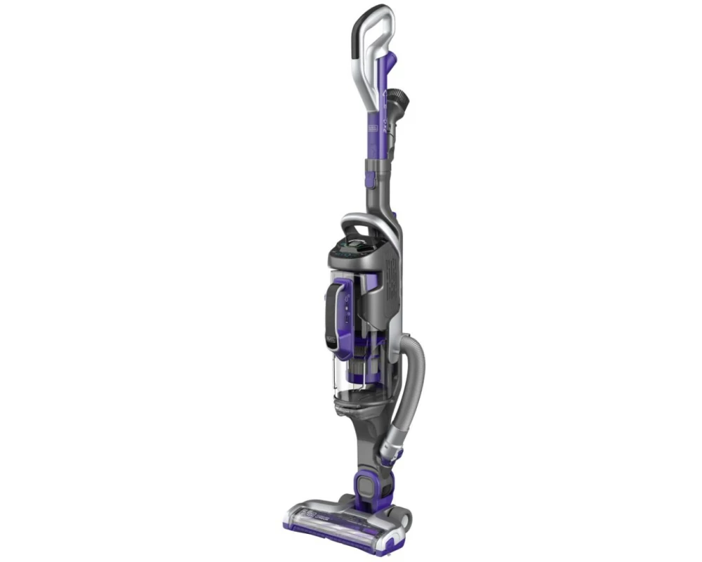 Black & Decker Akku-Hand- und Stielsauger 2in1 Multipower Pet Grau/Violett