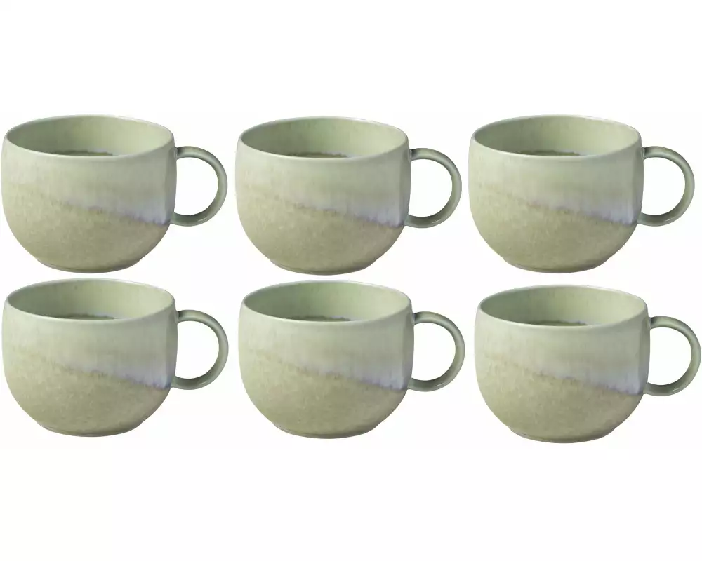 Villeroy & Boch Espressotasse Perlemor Alga 60 ml, 6 Stück, Grün