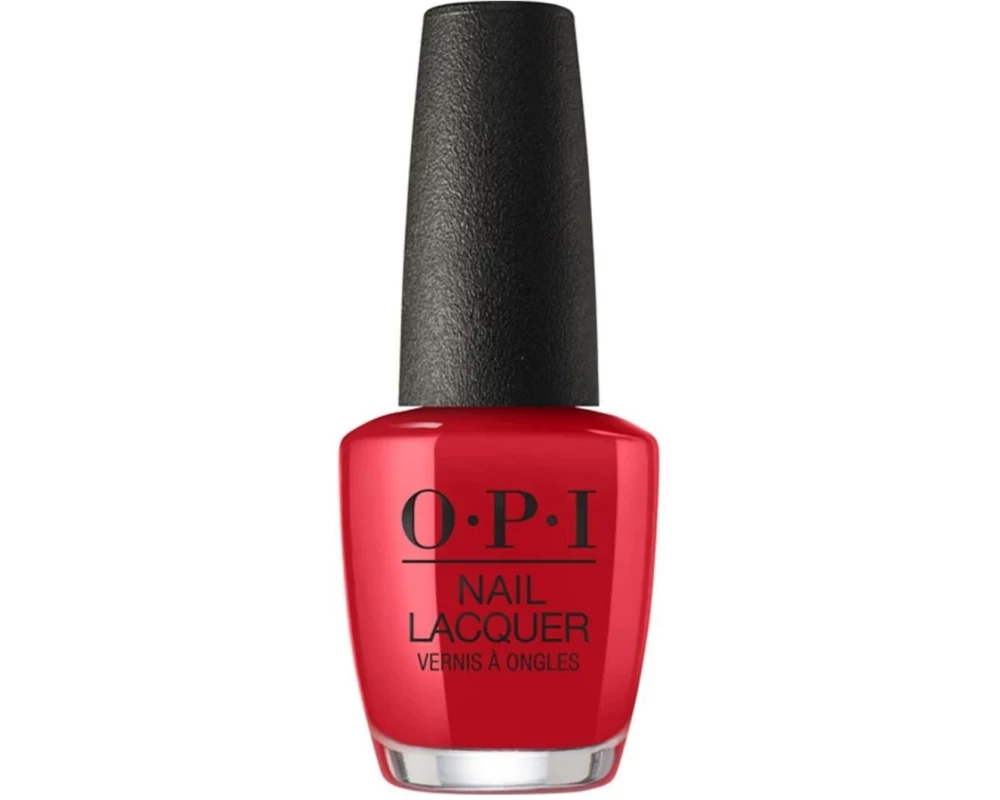 OPI Swiss Collection Color so hot it Berns