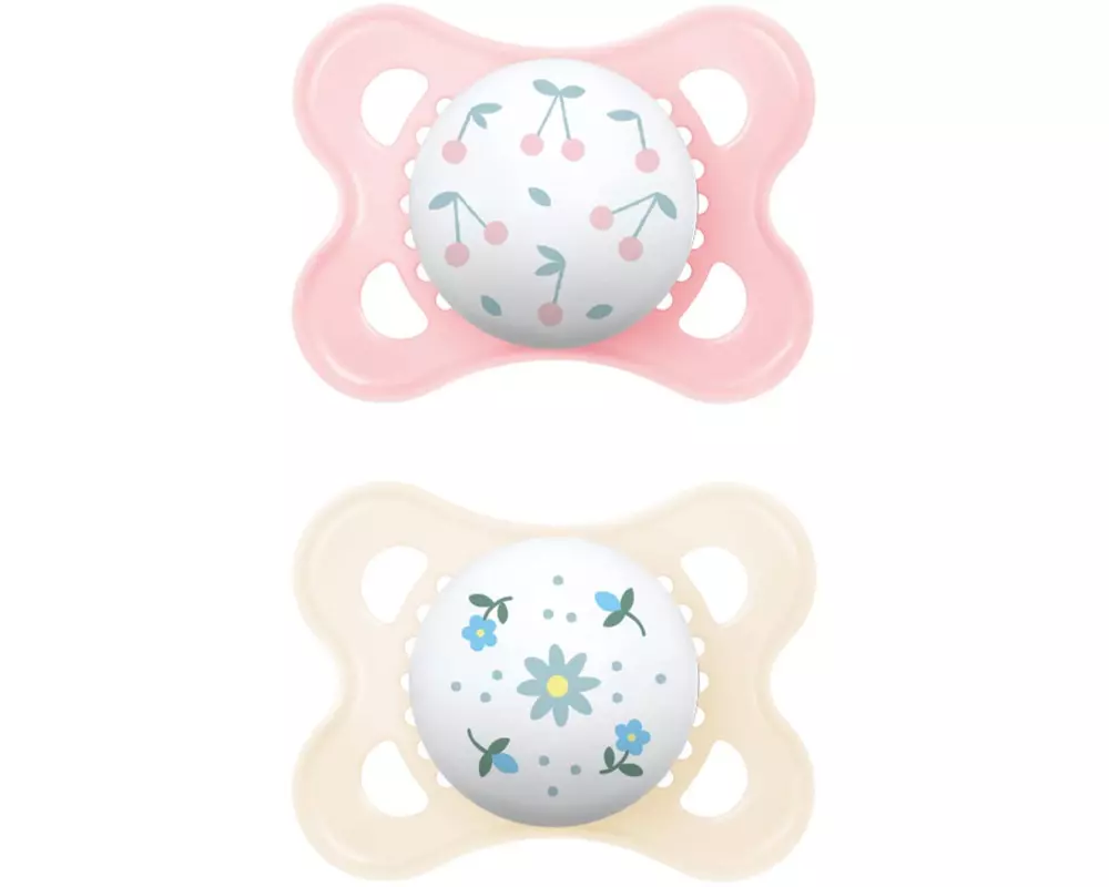 MAM Nuggi Original 2 Stk. Girl 0-6 Mt.