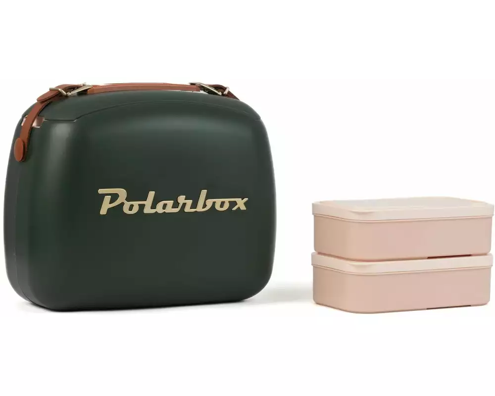 Polarbox CoolerBag 6 l waldgrün-gold