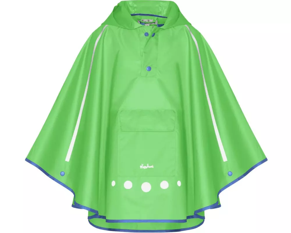 Playshoes Regenponcho faltbar Gr. L, Grün