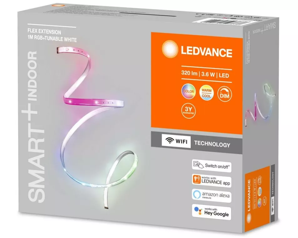 Ledvance LED Stripe Smart+ LED Flex WiFi, RGBW, 1m Verlängerung