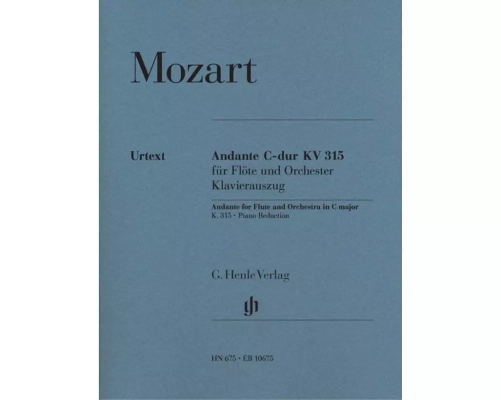 Andante für Flöte und Orchester C-dur KV 315