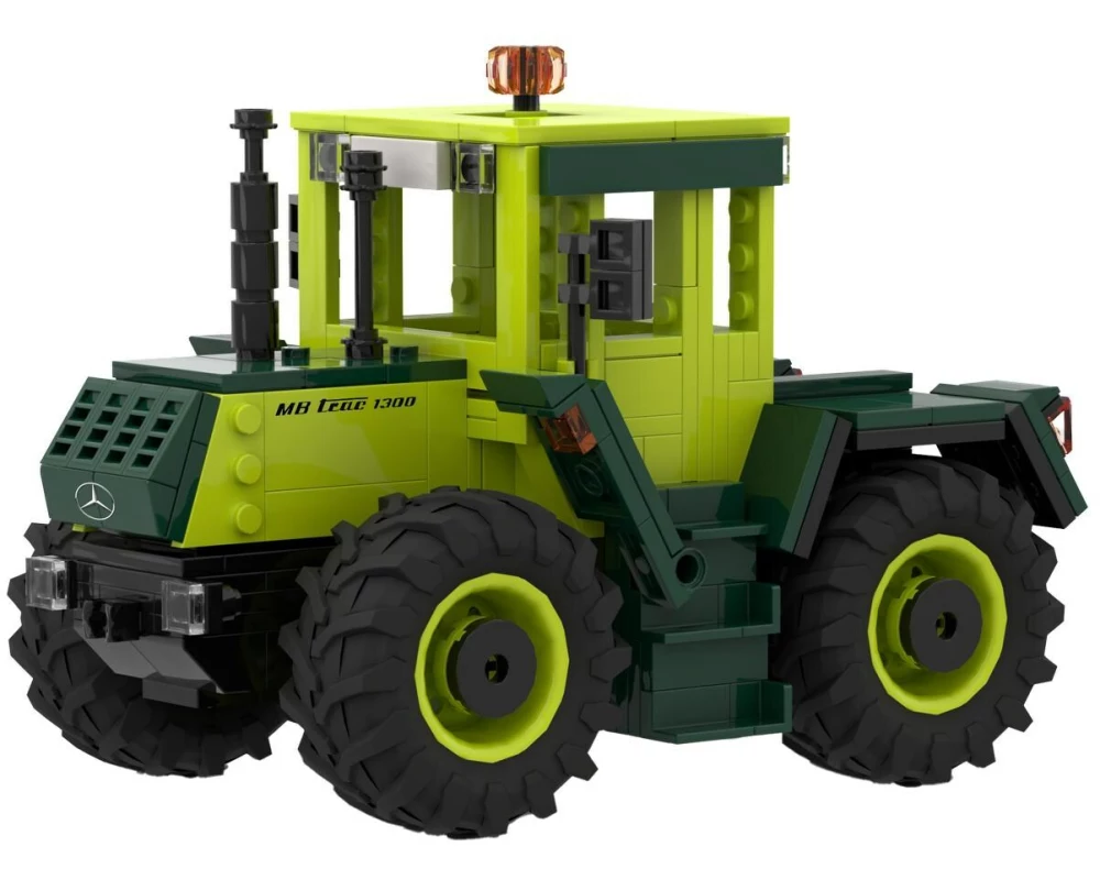 Brixies Plus MB-Trac 1500 1:30 Scale Lime-DG