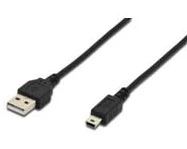 Assmann 1.80 m USB Data Transfer Cable for MP3 Player, Smartphone, Storage Enclosure, Hub