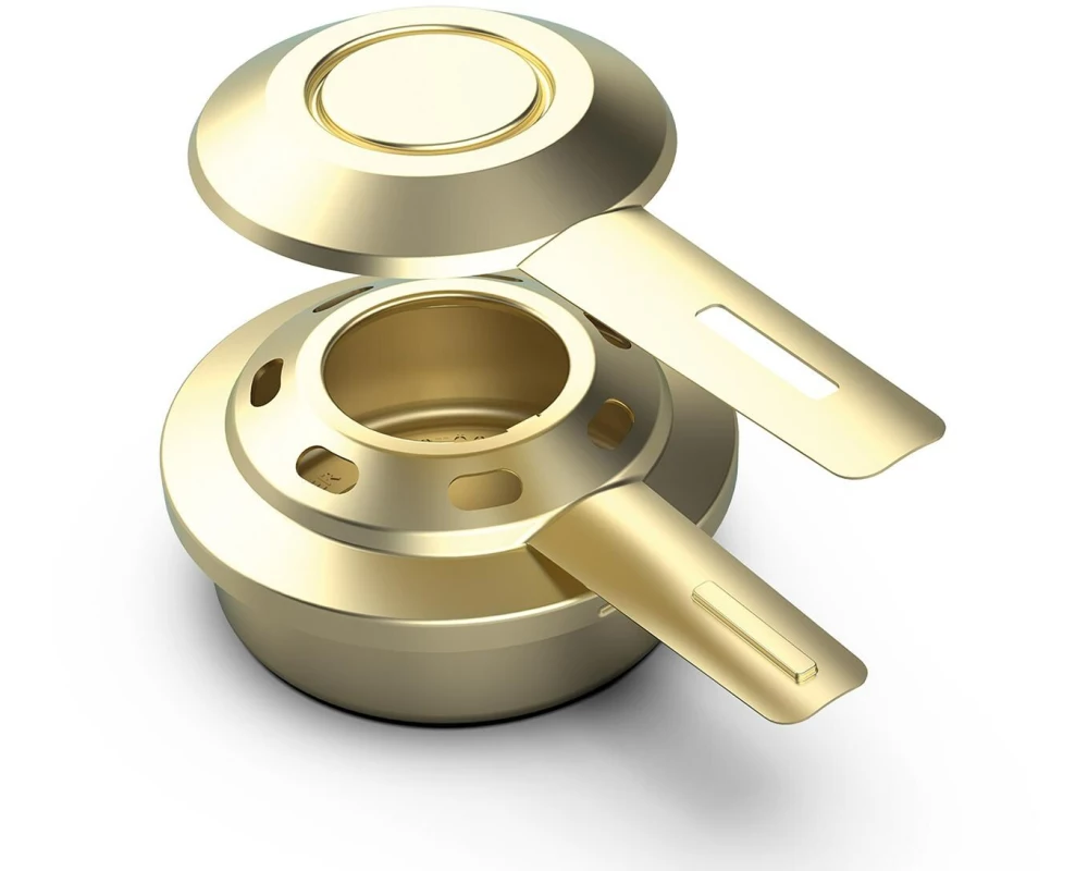 Stöckli Pastenbrenner Feuerquelle 8.5 cm, Gold