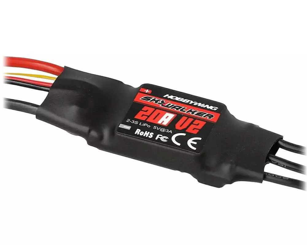 Hobbywing Brushless Regler Skywalker V2 20A 2-3S