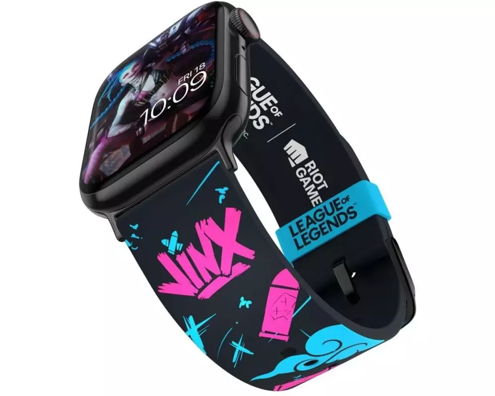 Moby Fox Armband Smartwatch League of Legends Jinx Graffiti 22 mm