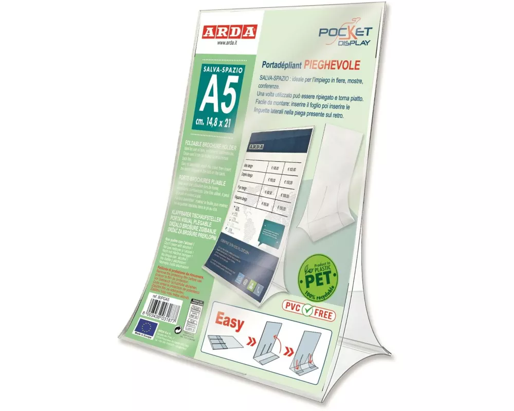 Arda Tischaufsteller A5 klappbar