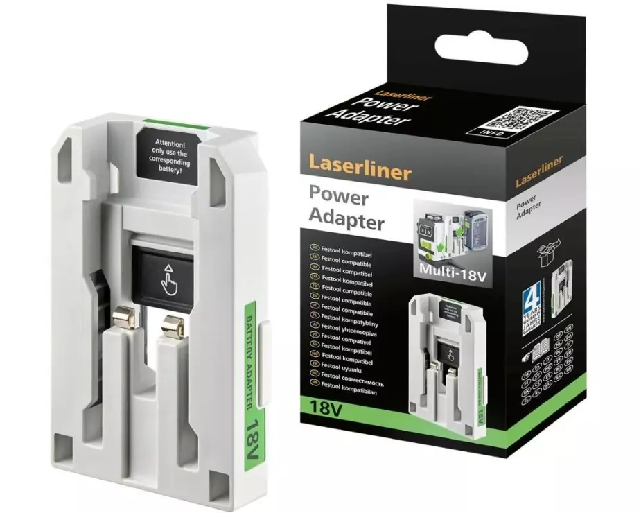 Laserliner 18 V-Adapterplatte Festool 0 m