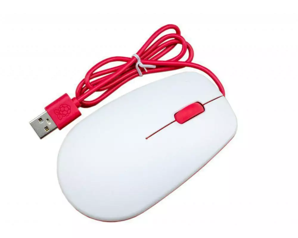 Raspberry Pi Maus Raspberry Pi Rot/Weiss