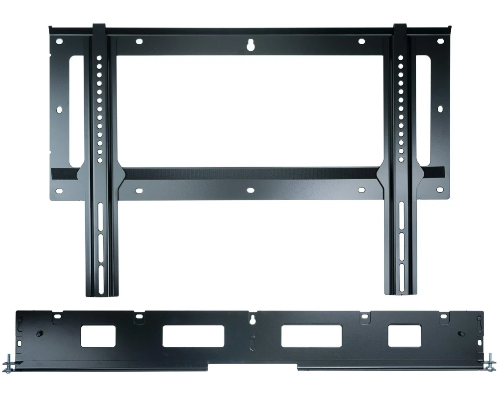 Flexson Wandhalterung Flat to Wall Playbar Schwarz