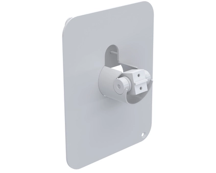 Ergonomic Solutions SpacePole Kiosk Payment front plate (DuraTilt) for Samsung 24” Kiosk. Product type: POS plate, Product colour: White, Material: Metal. Width: 145 mm, Depth: 63.9 mm, Height: 184.5 mm. Package width: 134 mm, Package depth: 399 mm, Package height: 299 mm. Quantity per pack: 1 pc(s)