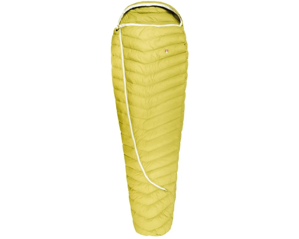 Grüezi Bag Schlafsack DownWool Extreme Light 2.0 8 °C 185 cm, Gelb