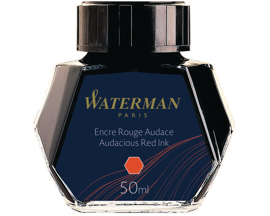 WATERMAN Tinte 50ml S0110730 rot