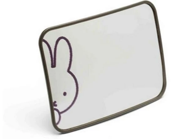 Dooky Miffy Rückspiegel klein 18.5 x 13.5 cm, Schwarz