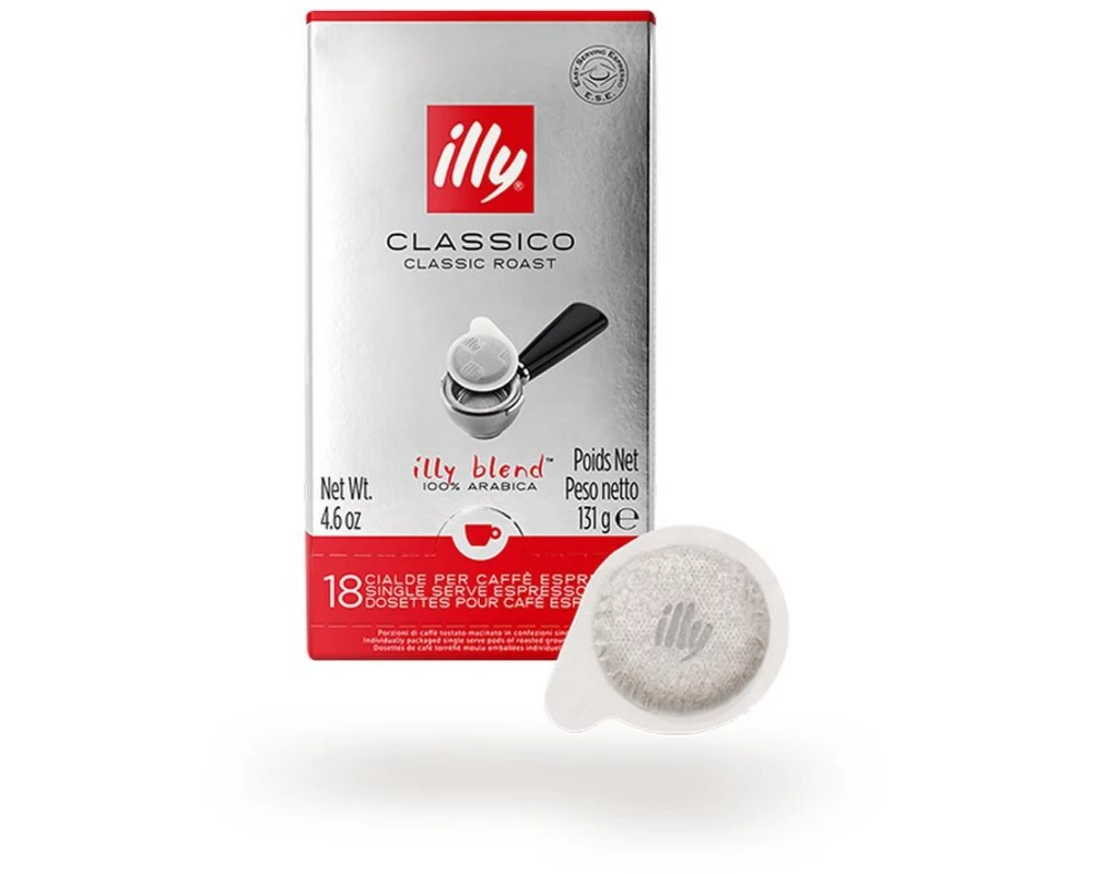 Illy Kaffeepads Classico Espresso (ESE) 18 Stück