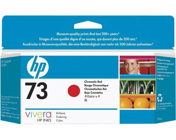 HP 73 Original Ink Cartridge chromatic red