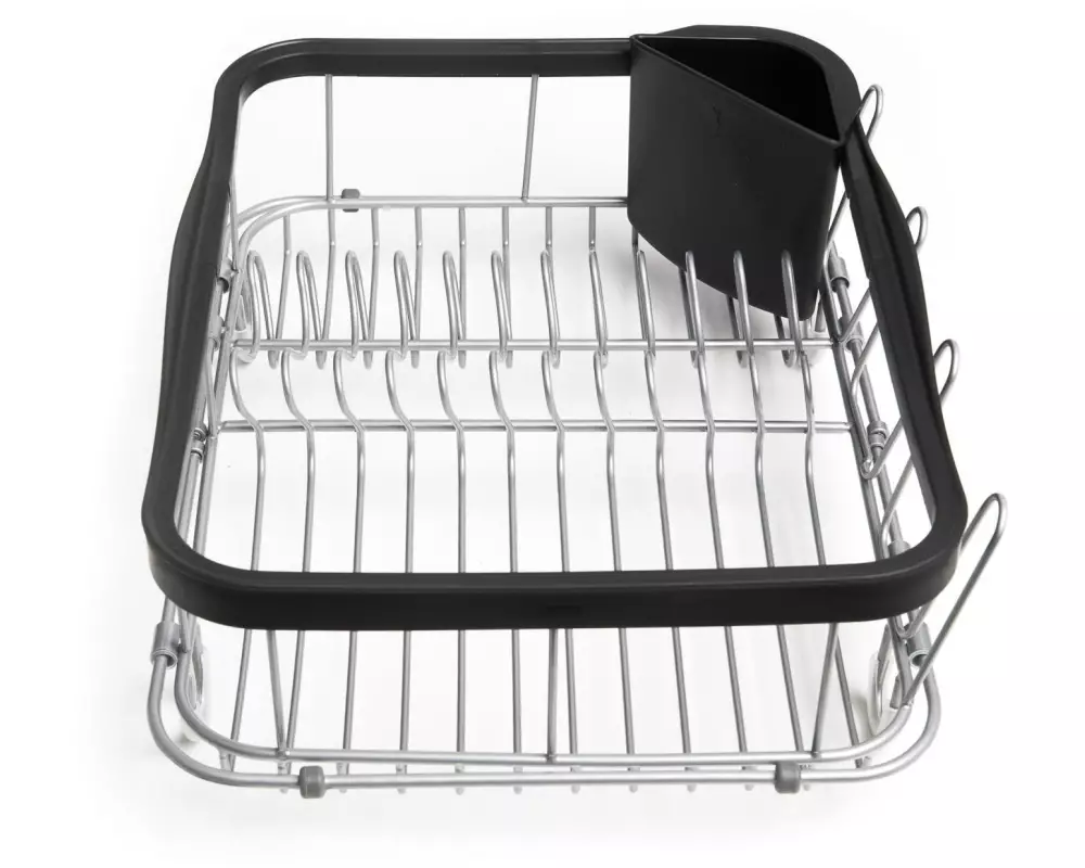 Umbra Abtropfgestell Sinkin aus Metall, Schwarz