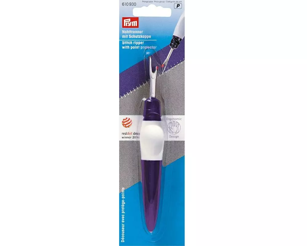 Prym Ergonomics Nahttrenner Ergonomics Gross, Violett