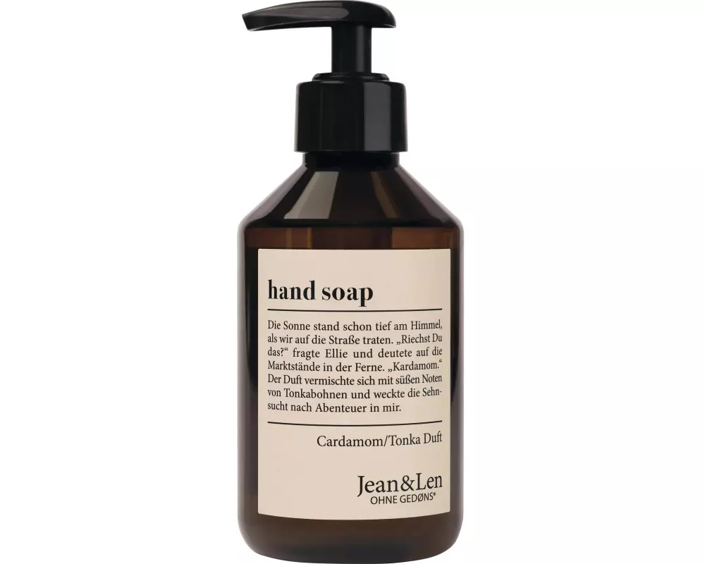 Jean & Len Flüssigseife Cardamom/Tonka 250 ml