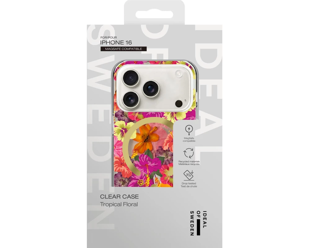 Ideal of Sweden Back Cover Clear iPhone 16 Magsafe