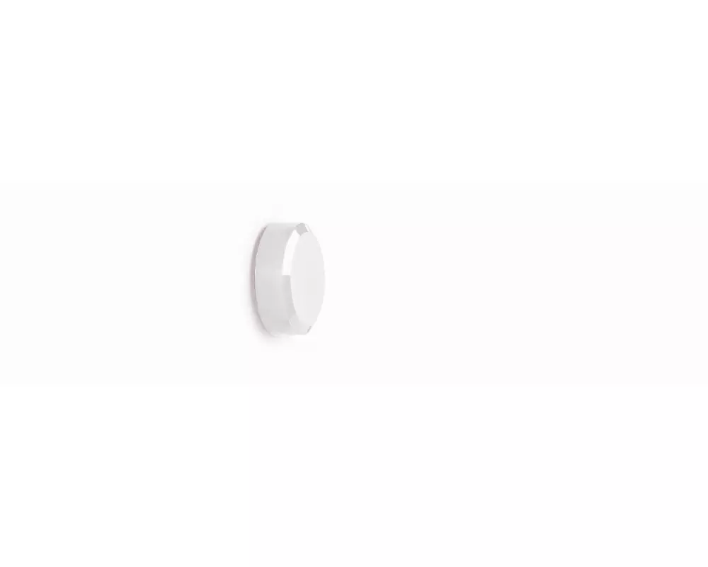 Maul Haftmagnet MAULpro 20 x Ø 20 mm Weiss, 20 Stück