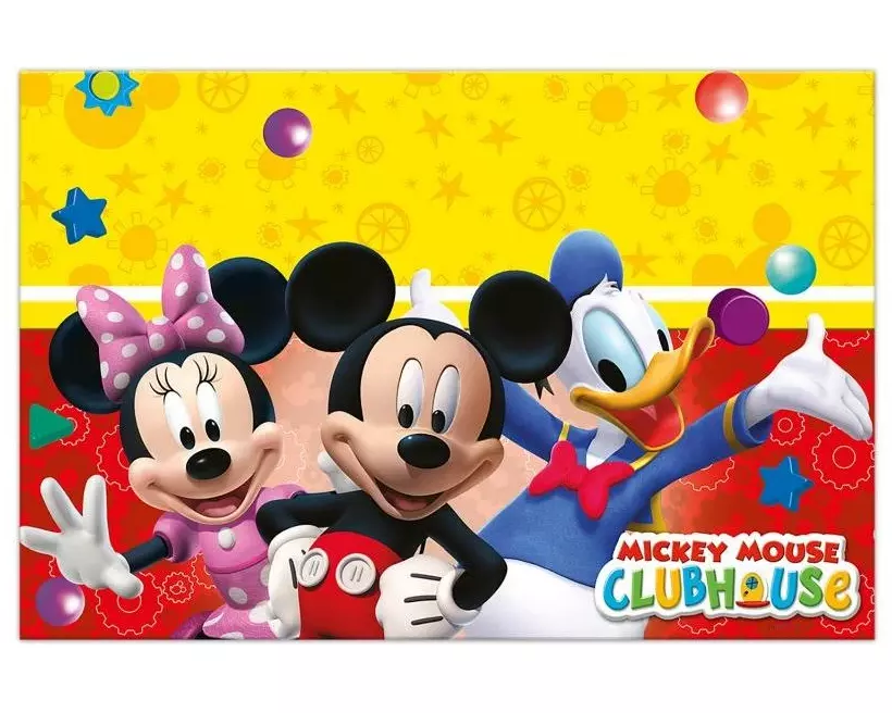 Amscan Tischdecke Mickey 120 x 180 cm