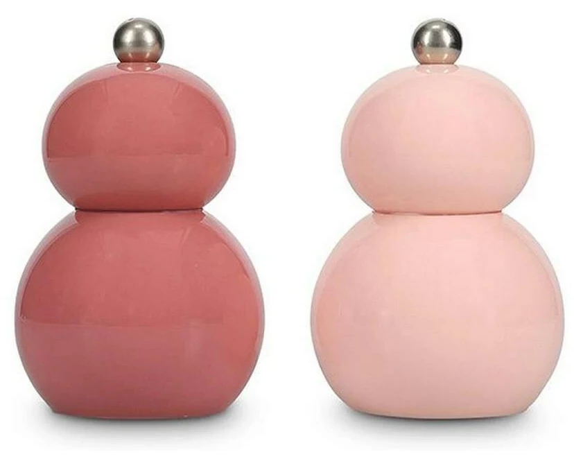 ONA Salz- und Pfeffermühle Set Betty Set mit 2 Stück, Pink