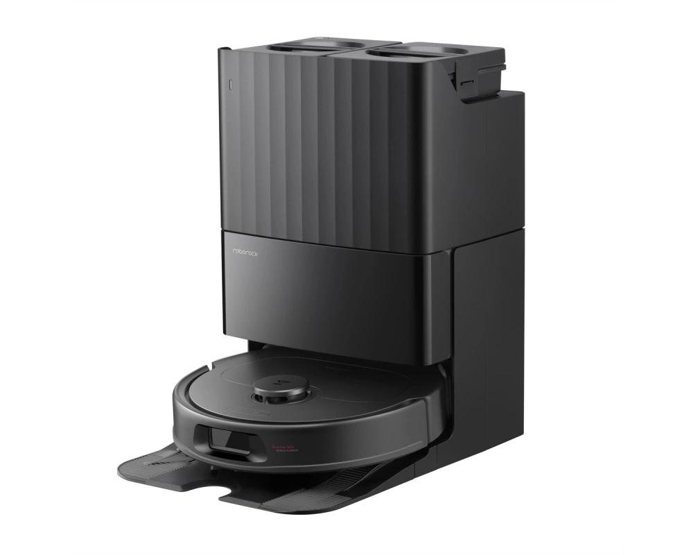Roborock Saugroboter Qrevo S ProX schwarz, Saug/Wischroboter