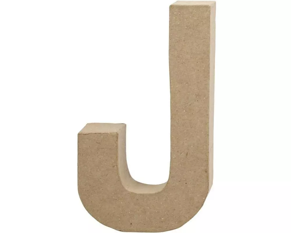 Creativ Company Papp-Buchstabe J 20.5 cm