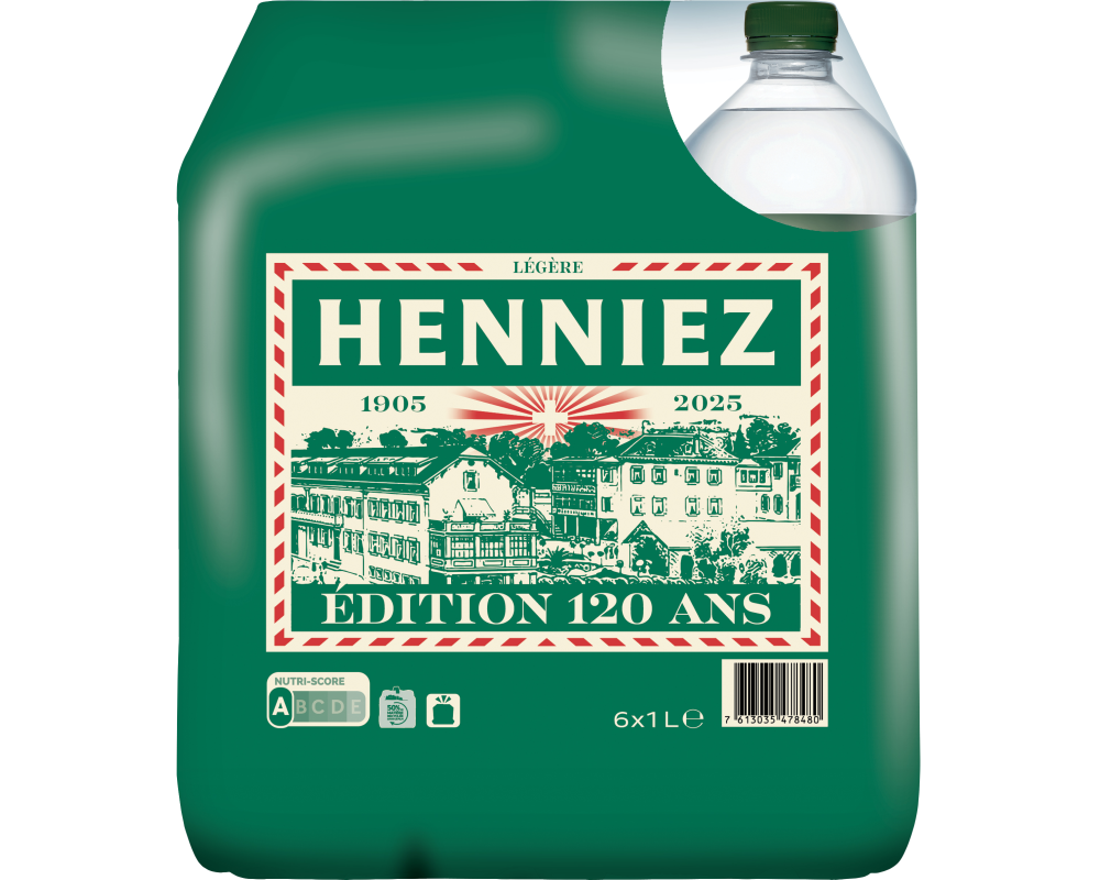 HENNIEZ grün, wenig Kohlensäure 12298315 100 cl, 6 Stk.