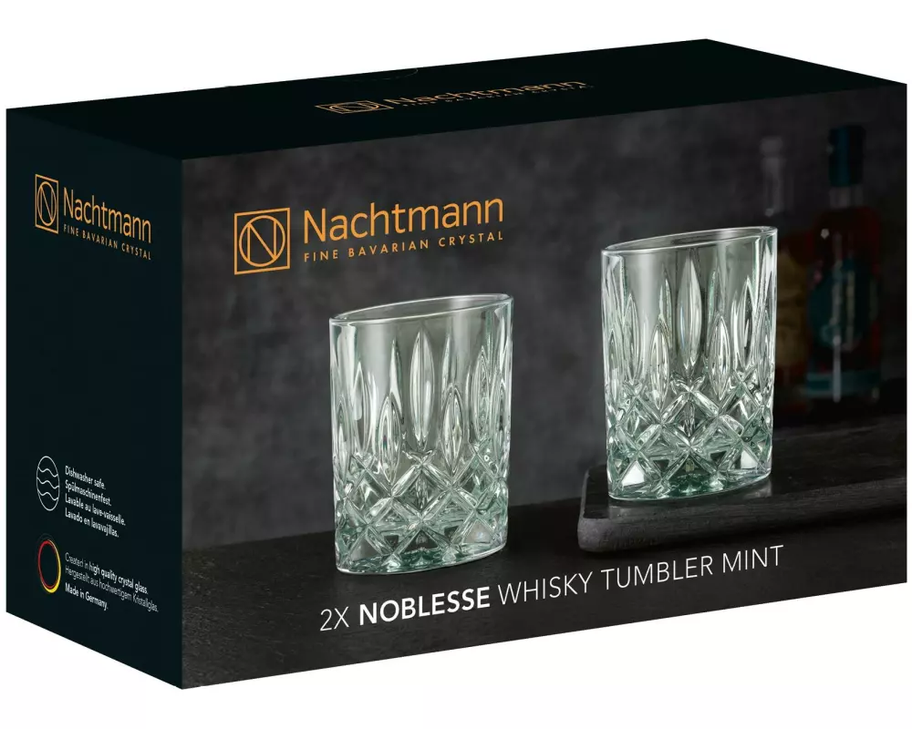 Nachtmann Noblesse Whiskybecher Mint Set/2 295 ml, 2 Stück, Mint