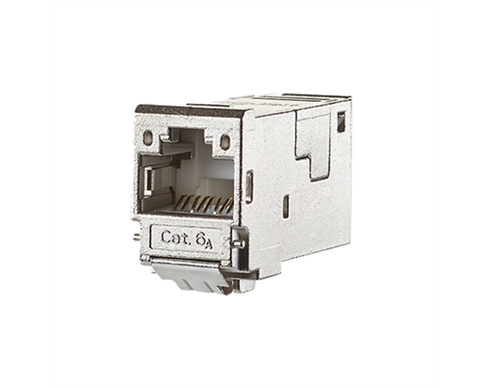 METZ CONNECT E-DAT Modul Cat.6A (Class EA), Kabelmontage ohne Werkzeug